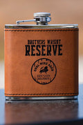Brothers Wright Reserve - Leather 6oz Flask