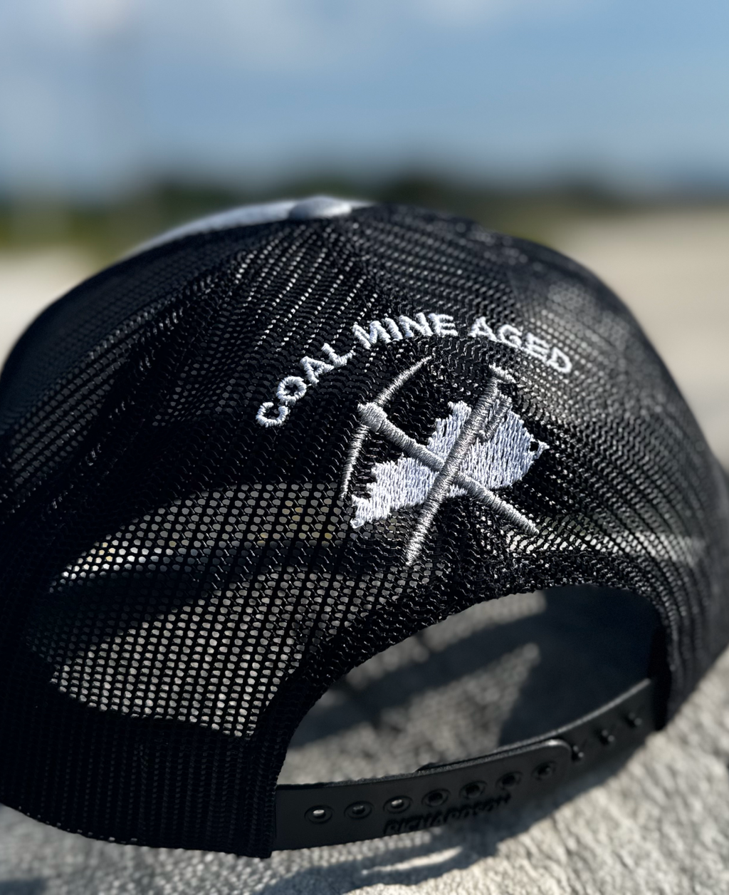 BWDC - Heather Grey/Black Embroidered Richardson Hat