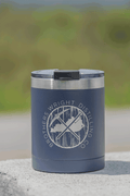 Brothers Wright Distilling Co. 12 oz RTIC Lowball Tumbler Matte Navy