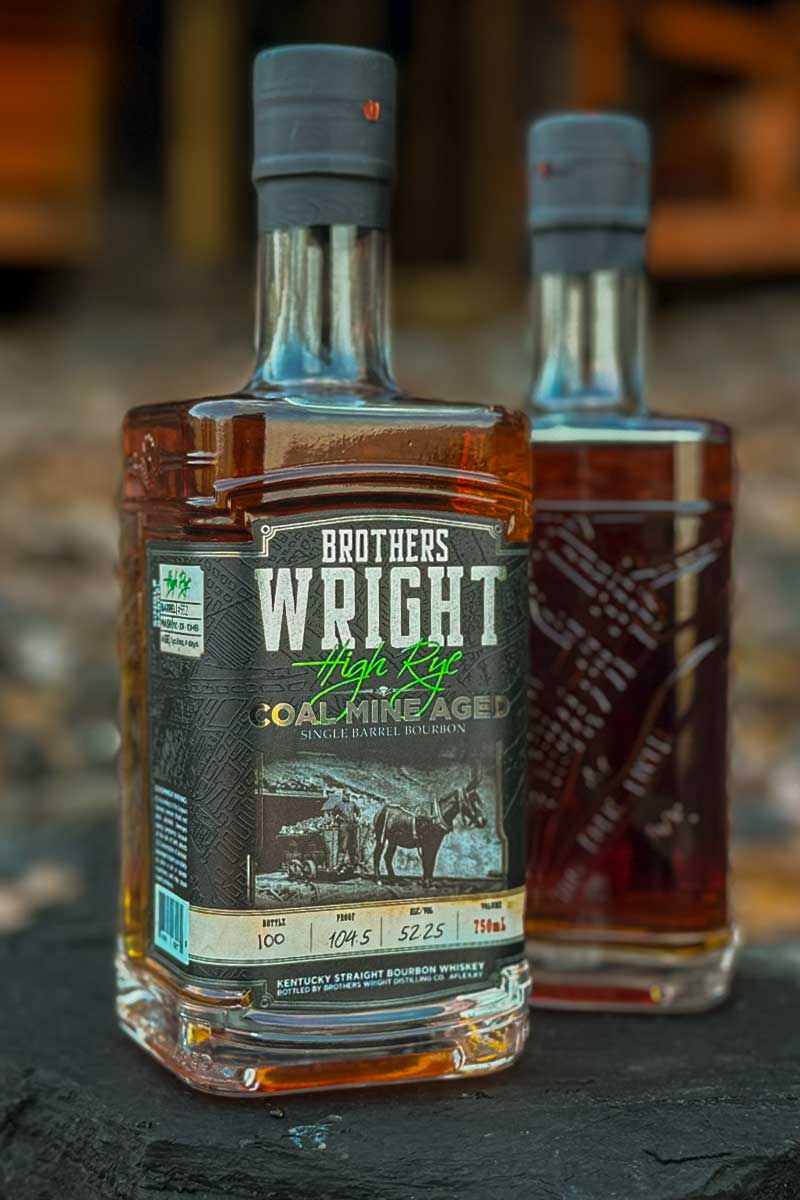 Brothers Wright High Rye Bourbon - 750ml